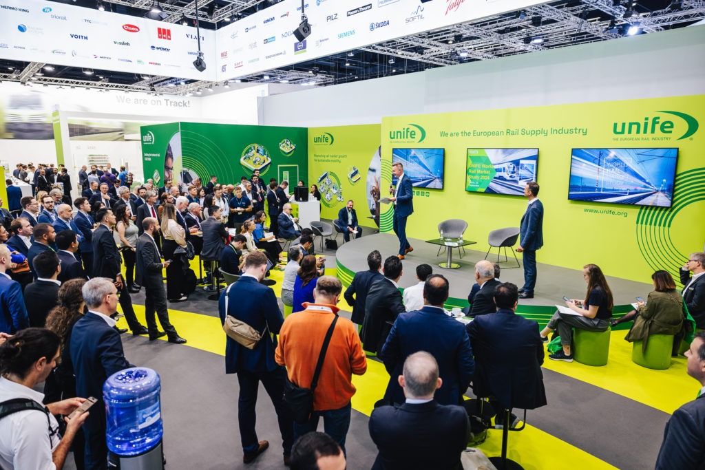 Showcasing a European industry on the cusp of dynamic global transformation: UNIFE at InnoTrans